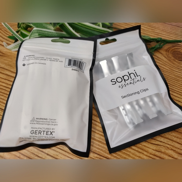 Sophie Essentials Sectioning Clips 2 Sets 6 Clips Each - Picture 4 of 5